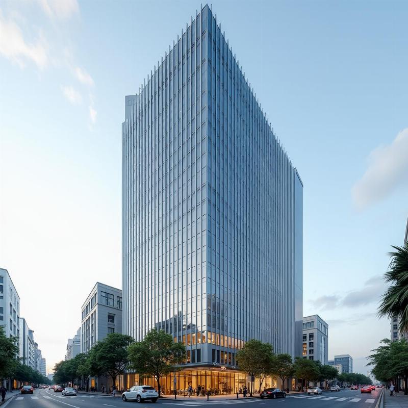 Lim Tower 3 - 29A Nguyễn Đình Chiểu, Quận 1, TPHCM 1 Toàn cảnh ngoại thất hiện đại và sang trọng của tòa nhà Lim Tower 3 tại Quận 1, TPHCM