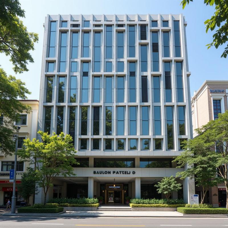 Mặt tiền sang trọng của Tòa nhà CJ Building Lê Thánh Tôn, văn phòng hạng A Quận 1