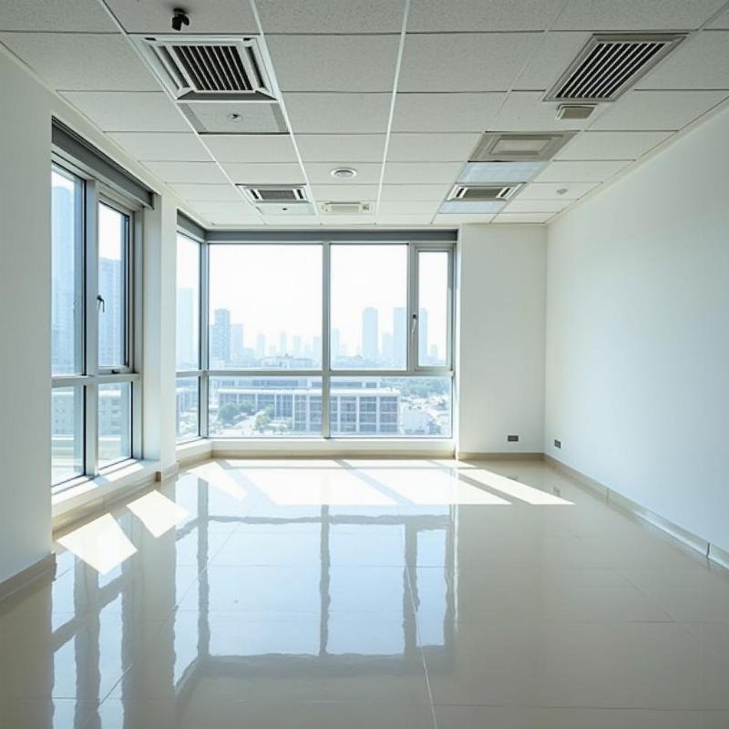 Không gian văn phòng cho thuê bên trong Tòa nhà NDT Perfect, 150 Lê Thị Hồng Gấm