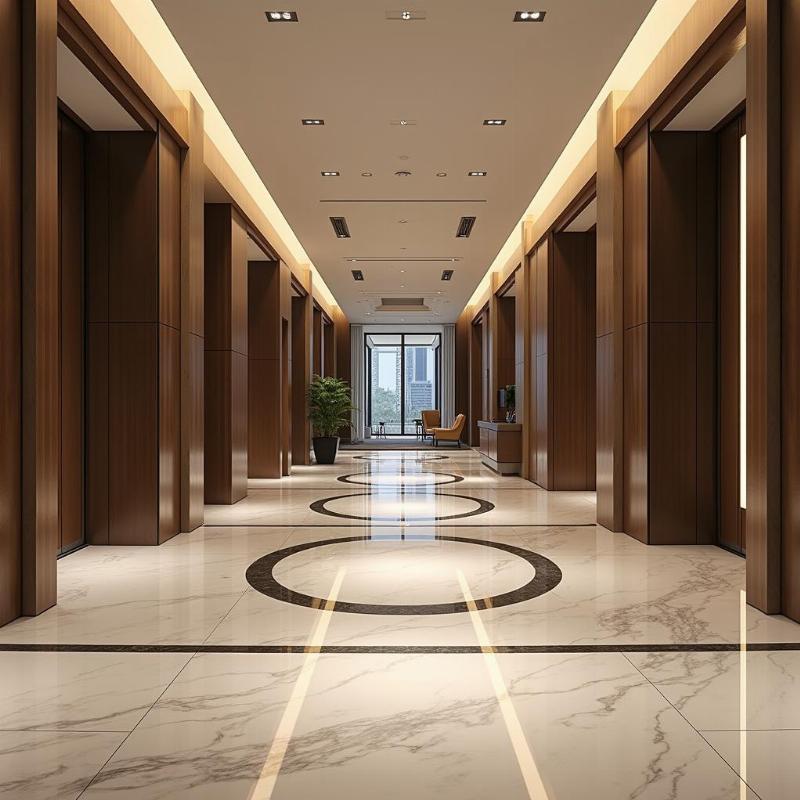 Không gian làm việc hoặc sảnh đón cao cấp tại Tòa nhà Saigon Times Square hạng A Quận 1